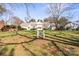 Attractive exterior of a townhouse community with manicured landscaping at 7062 Quail Hill Rd, Charlotte, NC 28210