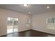 Bright dining room with sliding glass doors leading to a patio at 3540 Nimbell Rd, Monroe, NC 28110