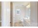 Bright bathroom with double vanity and tile flooring at 3543 Nimbell Rd, Monroe, NC 28110