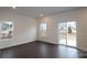 Bright dining area with sliding glass door leading to backyard at 3543 Nimbell Rd, Monroe, NC 28110