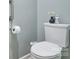 Toilet and bathroom corner with fixtures and decor at 94 Heritage Dr, Lake Wylie, SC 29710