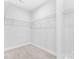 Spacious walk-in closet with wall mounted shelving at 3067 Trace Meadow Ct, York, SC 29745