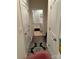 Hallway with hard wood floors leads to the laundry room at 129 Johnson Manor St, Mooresville, NC 28115