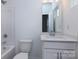 Simple bathroom with vanity and toilet at 2208 Noble Townes Way, Charlotte, NC 28262