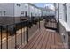 Private deck overlooking townhome community at 2208 Noble Townes Way, Charlotte, NC 28262