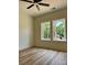 This bright bedroom has hardwood floors, modern windows, and receives lots of natural light at 315 Bonaventure Dr, Salisbury, NC 28147