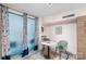 Small breakfast nook with round table and chairs, near kitchen at 400 Queens Rd # E5, Charlotte, NC 28207