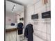 Large walk-in closet with ample shelving and hanging space at 400 Queens Rd # E5, Charlotte, NC 28207