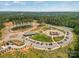 Aerial view of community park with playground at 4375 Reed Creek Dr, Sherrills Ford, NC 28673