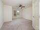 Bright bedroom featuring a ceiling fan and ample natural light at 105 Beverly Chase Ln, Mooresville, NC 28117