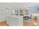 Kitchen dining area with nautical-themed decor and a white table at 191 Oak Village Pkwy, Mooresville, NC 28117