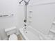 Simple bathroom with a shower/tub combo at 2030 Cambridge Beltway Dr, Charlotte, NC 28273