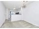 Dining area with chandelier, and access to kitchen at 2030 Cambridge Beltway Dr, Charlotte, NC 28273