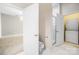 Bathroom with shower, toilet and in-unit laundry at 2125 Southend Dr # 349, Charlotte, NC 28203