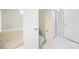 Clean bathroom with shower and toilet at 2125 Southend Dr # 349, Charlotte, NC 28203