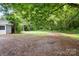 Spacious backyard with mature trees, offering privacy and potential for outdoor enjoyment at 2401 Boy Scout Rd, Lincolnton, NC 28092