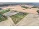 Aerial view showing a house, fields, and trees at 4815 Sugar And Wine Rd, Monroe, NC 28110