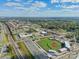 Aerial view of town including baseball field at 119 Nat Barber Ave, Gastonia, NC 28052