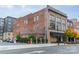 Brick building with outdoor seating area at 119 Nat Barber Ave, Gastonia, NC 28052