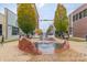 Brick fountain in a town square setting at 119 Nat Barber Ave, Gastonia, NC 28052