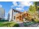 Multi-level backyard deck for outdoor living and entertainment with lawn and fenced in yard at 25622 Seagull Dr # 645, Lancaster, SC 29720