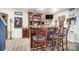 Basement bar area with custom cabinetry and plenty of seating at 25622 Seagull Dr # 645, Lancaster, SC 29720