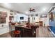 Custom basement bar with ample seating and unique decor at 25622 Seagull Dr # 645, Lancaster, SC 29720