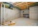 Unfinished basement offers potential for customization with concrete walls and visible ceiling piping at 25622 Seagull Dr # 645, Lancaster, SC 29720