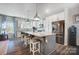 Modern kitchen with stainless steel appliances, granite countertops, and a spacious island at 25622 Seagull Dr # 645, Lancaster, SC 29720