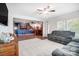 Open-concept living room with a bar area and lots of space at 25622 Seagull Dr # 645, Lancaster, SC 29720