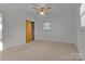 Bedroom with carpeted floor and ceiling fan at 2810 Daleview Dr, Charlotte, NC 28214