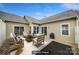 Staged outdoor patio area with comfortable seating, perfect for relaxing and entertaining al fresco at 4919 Polo Gate Blvd, Charlotte, NC 28216