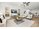 Bright living room with comfy seating and modern decor at 8001 Willhill Rd, Charlotte, NC 28227