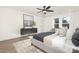 Main bedroom with a king-size bed and plenty of natural light at 8001 Willhill Rd, Charlotte, NC 28227