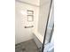 Walk-in shower with tiled walls and built-in seat at 198 Dunlap Loop, Statesville, NC 28625