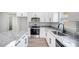 Modern kitchen with white cabinets and granite countertops at 102 S Liberty St, Gastonia, NC 28052