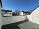 View from the deck showcasing the exterior fencing with well-maintained deck, perfect for relaxation at 1419 Collier Walk Aly # Csw0208, Charlotte, NC 28205