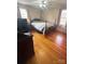 Bedroom with hardwood floors and a double bed at 1895 Forest Lake Dr, Rock Hill, SC 29732