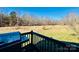 Open grassy backyard view from deck at 5199 Helms End Of Trl, Lincolnton, NC 28092