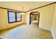 Bright dining area with chandelier and view to living room at 5199 Helms End Of Trl, Lincolnton, NC 28092