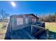 Rustic home with wooden deck and grill at 5199 Helms End Of Trl, Lincolnton, NC 28092