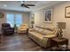 Relaxing living room featuring hardwood floors and ample natural light at 1204D Northgate Dr, Shelby, NC 28150