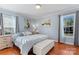 Bright bedroom with hardwood floors and ample natural light at 138 Wyanoke Ave, Charlotte, NC 28205