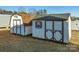 Two storage sheds in backyard at 2306 6Th Nw Ave, Hickory, NC 28601