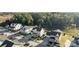 Aerial view of a tree-lined street with houses at 440 Luray Way, Rock Hill, SC 29730