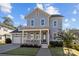 Charming two-story house with gray siding, front porch, and landscaped yard at 440 Luray Way, Rock Hill, SC 29730