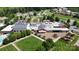 Community clubhouse and pool from above at 6235 Scuttle Ln, Denver, NC 28037