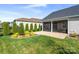 Relax on the screened porch overlooking the landscaped backyard at 6235 Scuttle Ln, Denver, NC 28037