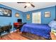 Comfortable bedroom with a cozy bed, ample natural light, and a calm color palette, creating a relaxing retreat at 2164 Mission Rd, York, SC 29745