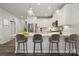 Spacious kitchen with a large island, stainless steel appliances, and pendant lighting, perfect for entertaining at 8364 Acadia Pkwy, Sherrills Ford, NC 28673
